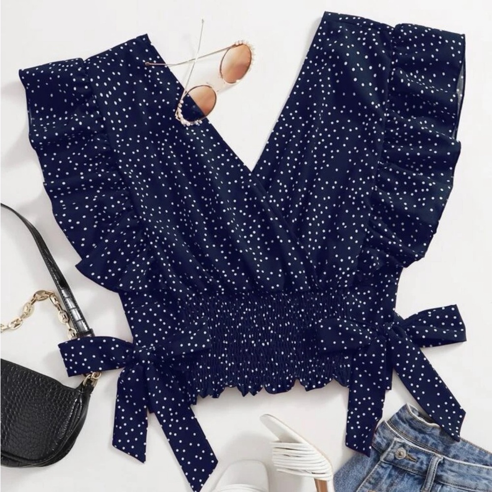 SHEIN curve crop top NWOT